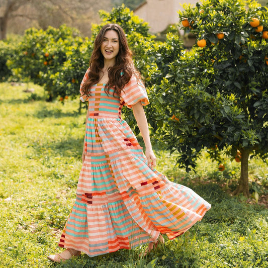 Sunset Stripes Tula Dress