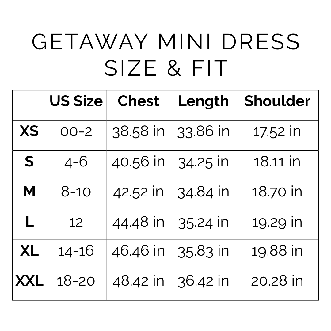 Coastal Escape Cabana Mini Dress